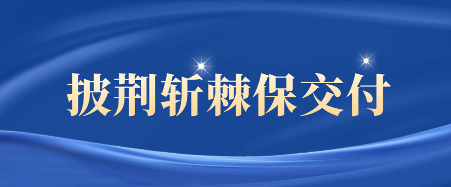交付中心捷报频传，披荆斩棘保交付！